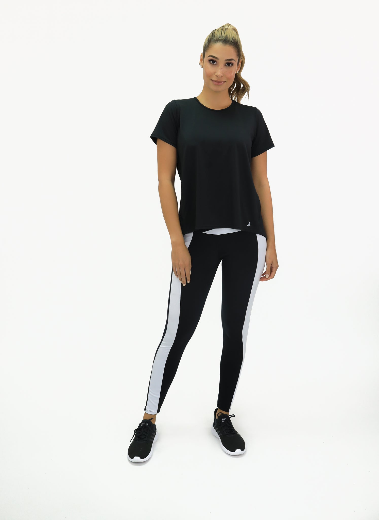 Open Back Short Sleeve Top Activewear