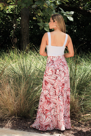 Maxi Skirt with Back Slit