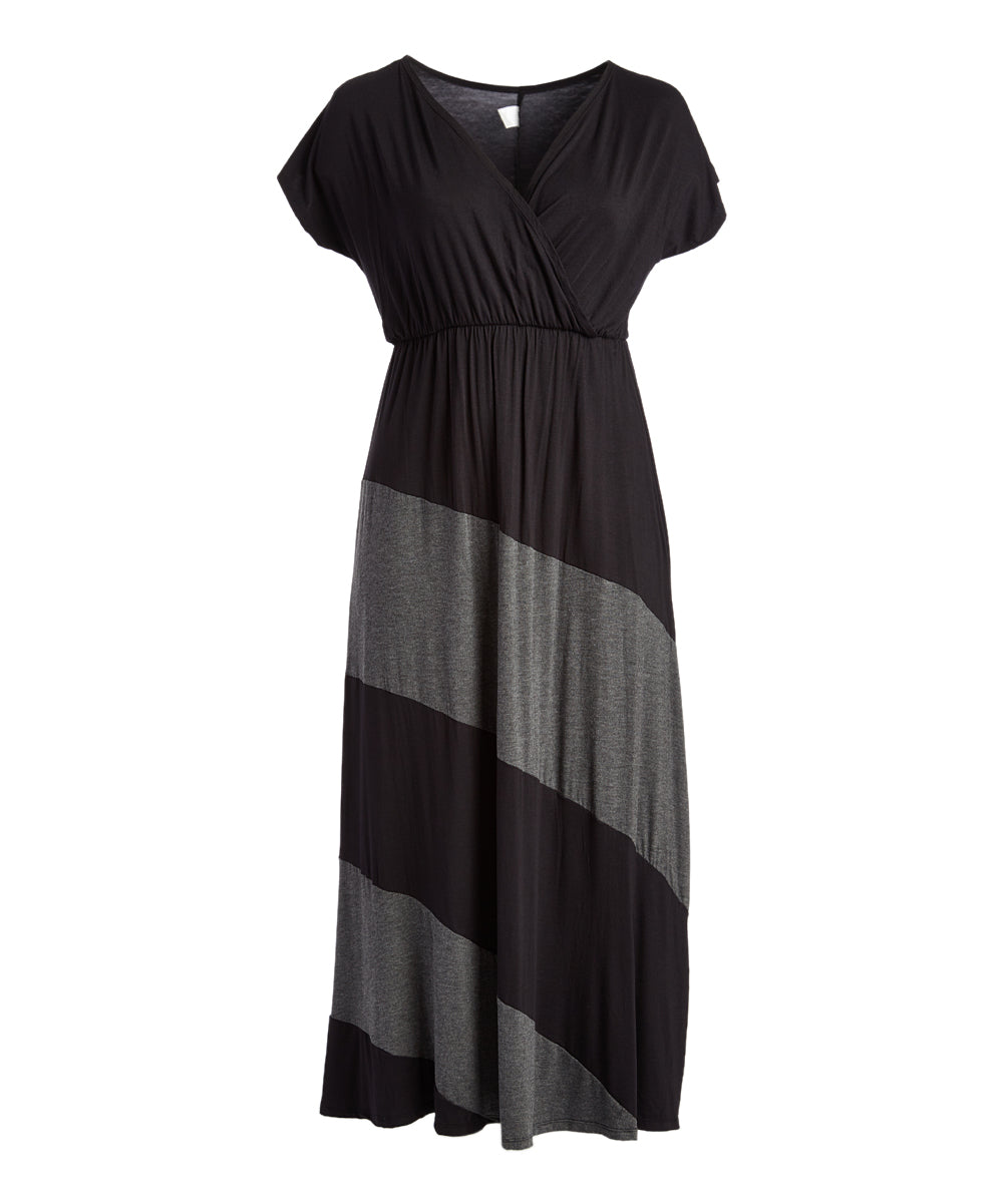 Surplice Maxi Dress