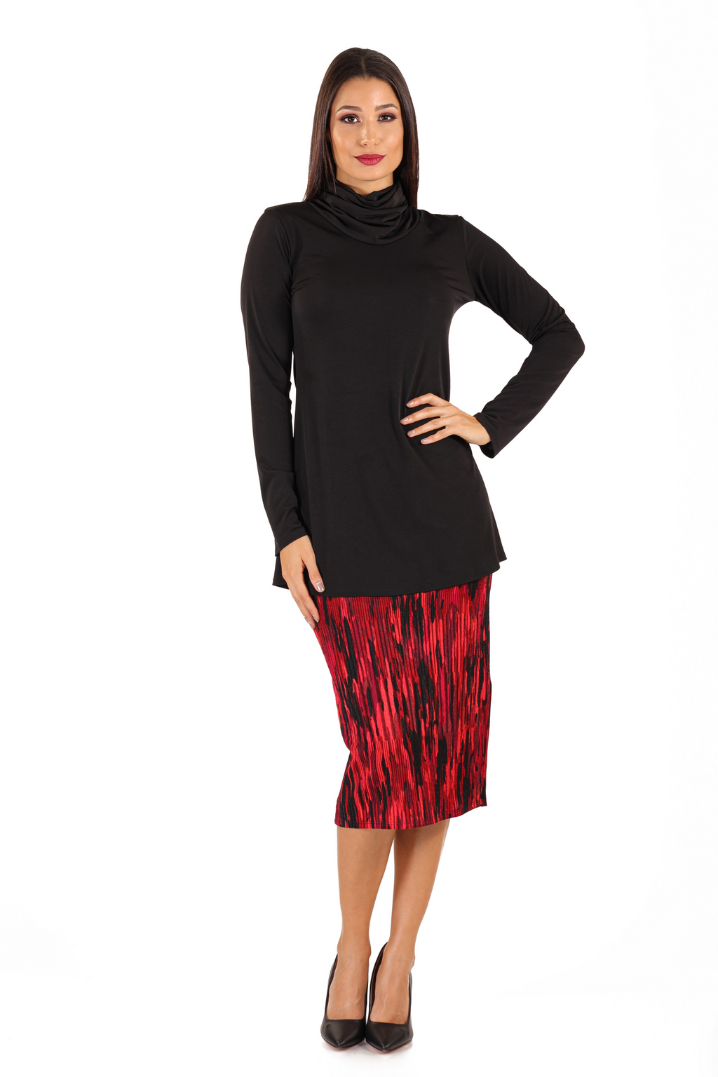 Lined Pencil Skirt